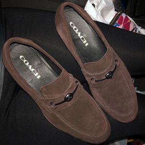 NEVER WORN COACH LOAFERS